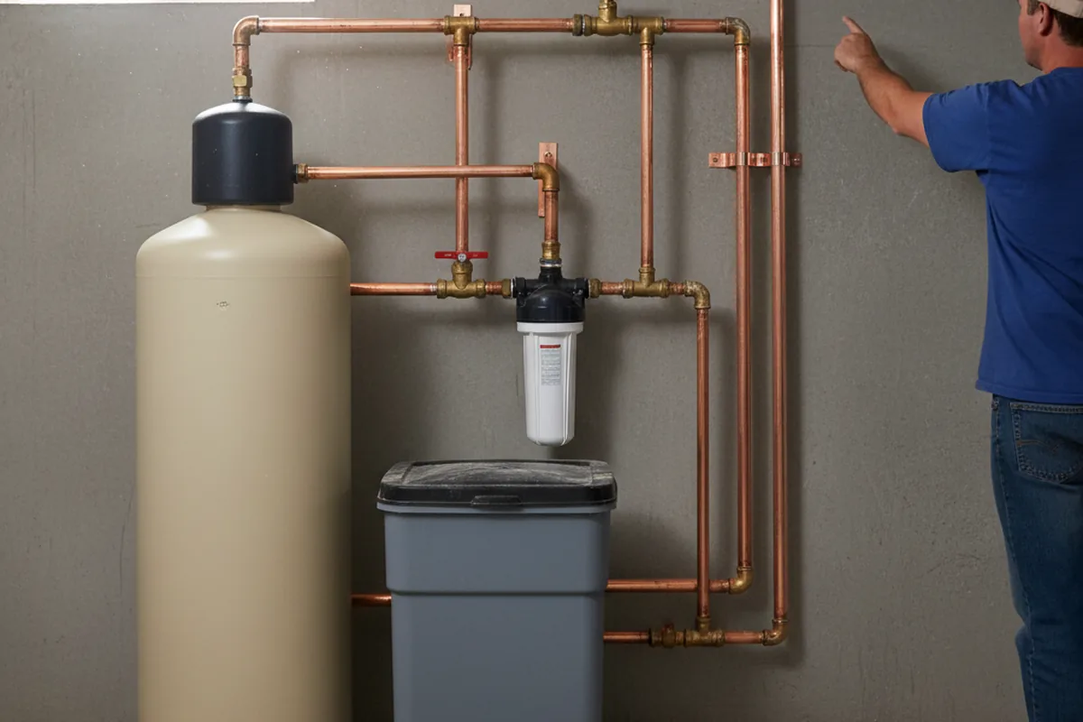 Whole-house water treatment system installed in Saint Helens